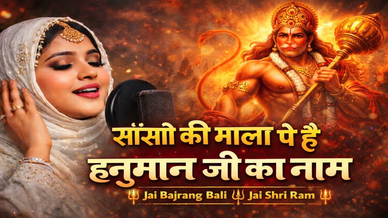Sanson Ki Mala Pe Hai Hanuman Ji Ka Naam | Muslim Female Singer | Jai Bajrang Bali
