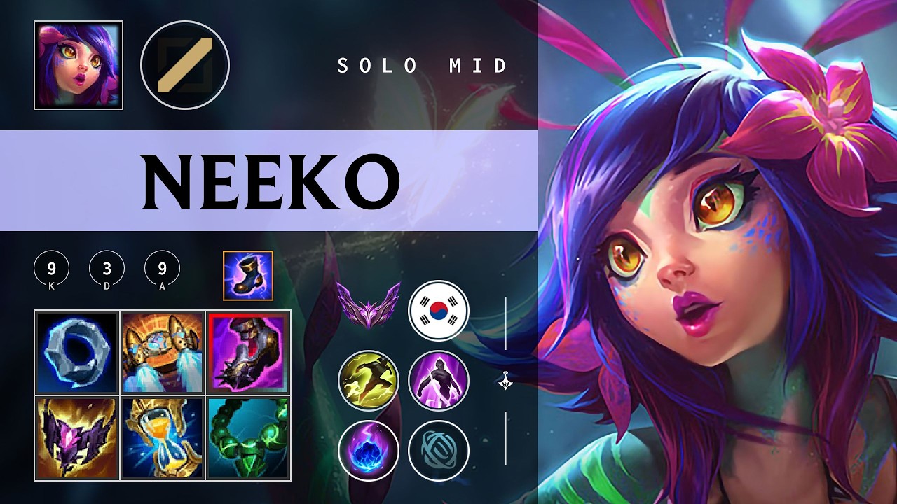 Neeko Mid vs Zed - KR Master Patch 26.05