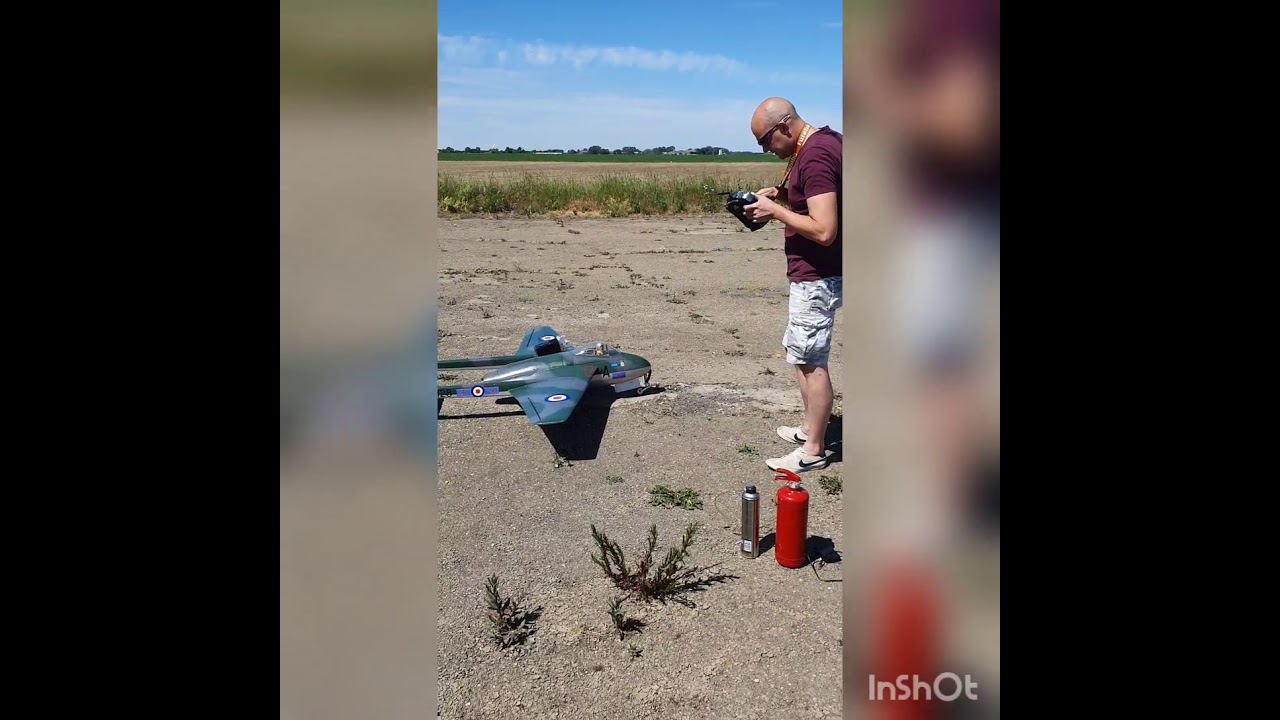 tony nijhuis vampire build pictures and maiden flight