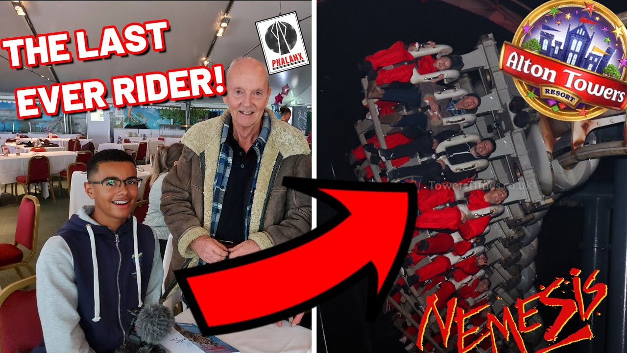 Я был ПОСЛЕДНИМ, кто прокатился на оригинальном аттракционе Nemesis в Alton Towers Resort |