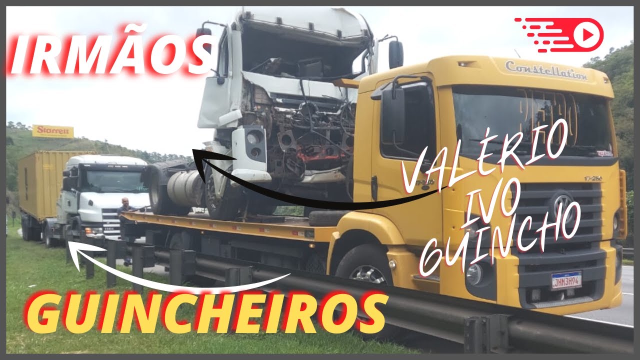 DOIS GUINCHOS DOIS IRMÃOS UM LAÇA | LANÇA ZERO GRAU SCANIA 114 E UM PLATAFORMA TOCO CONSTELLATION