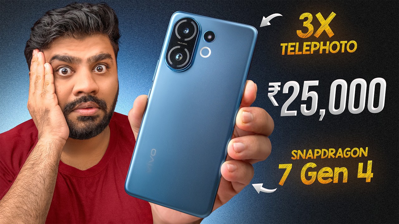 vivo T4 Pro – 3X Periscope 📷 | 6500 mAh + 90W | Snapdragon 7 Gen4 🔥