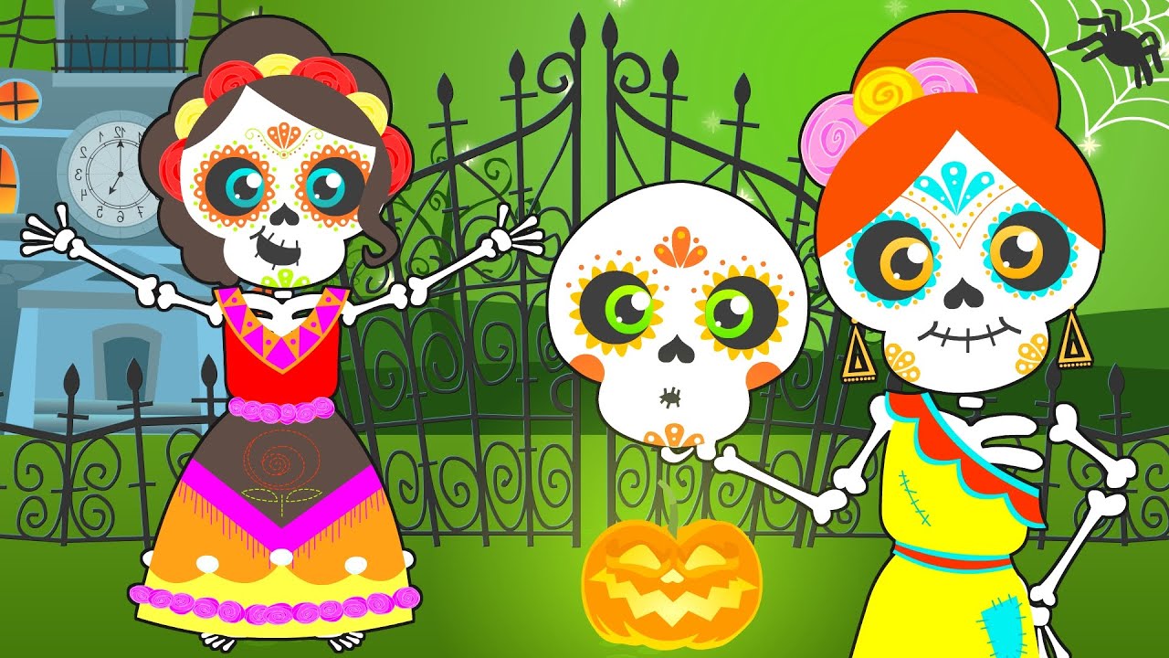 💀LA CANCI&Oacute;N DE LAS CALAVERAS 💀 CHUMBALA CACHUMBALA