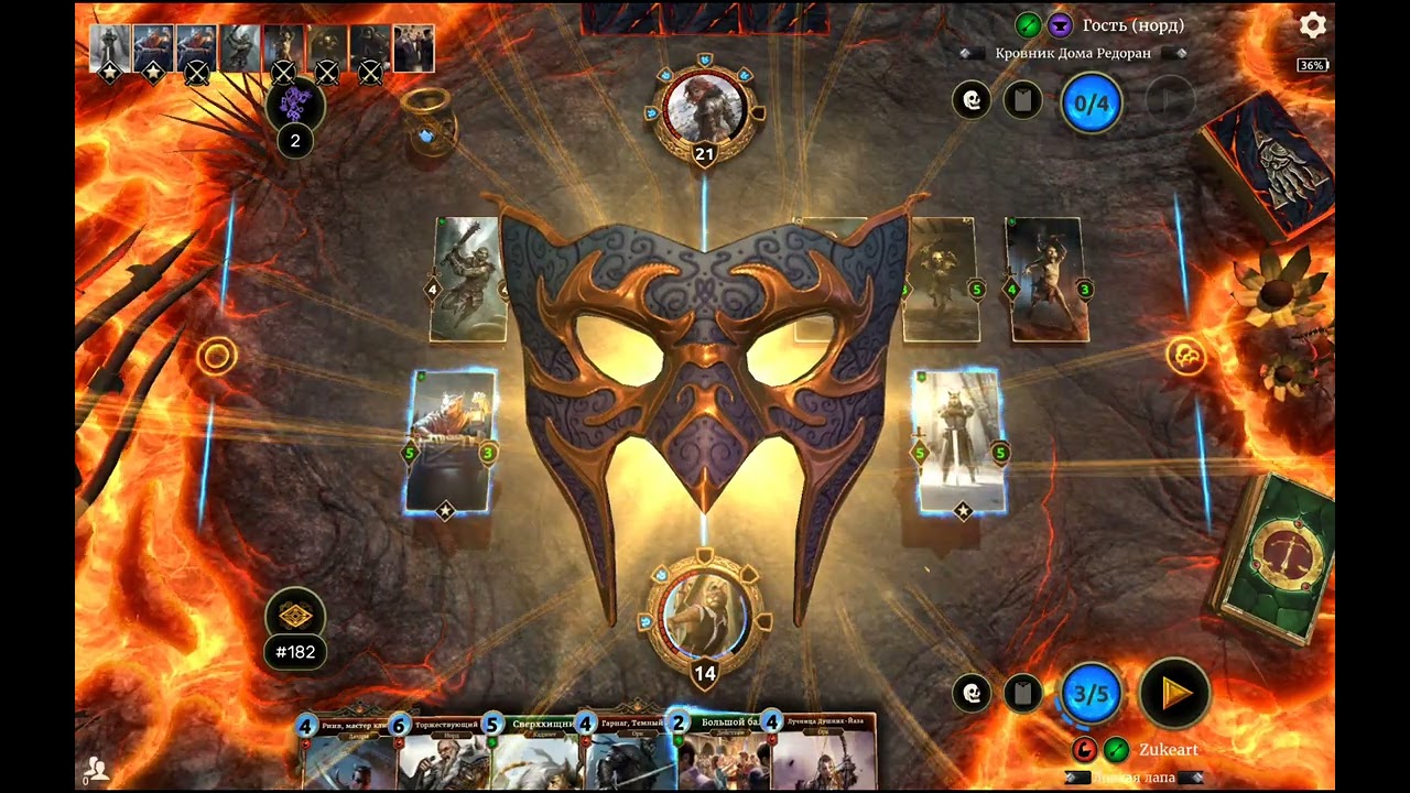 Топ игрок в Elder Scrolls Legends - Колода лучника