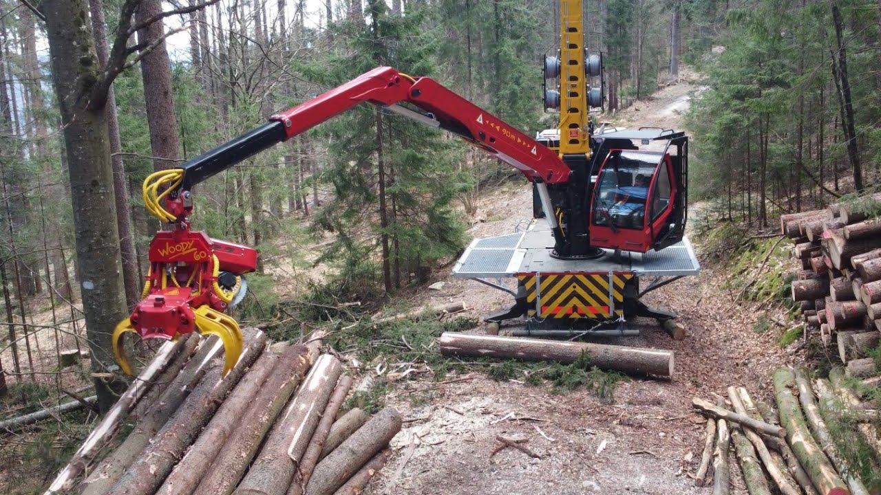 Seilbahn | FAST Ossiach | Mounty 4000 | Woody 60 | Laufwagen E-Liner | Konrad Forsttechnik | 2023
