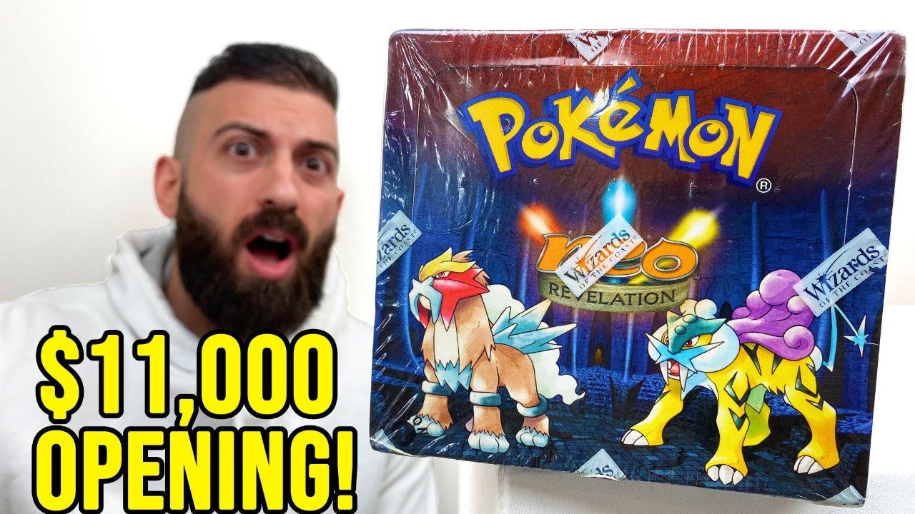 THE GREATEST POKEMON CARDS OPENING EVER! / $11,000+ Neo Revelation Booster Box!