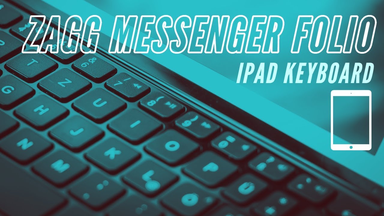 iPad Zagg Messenger Folio Keyboard  How does it work? : The Bear Tech Review