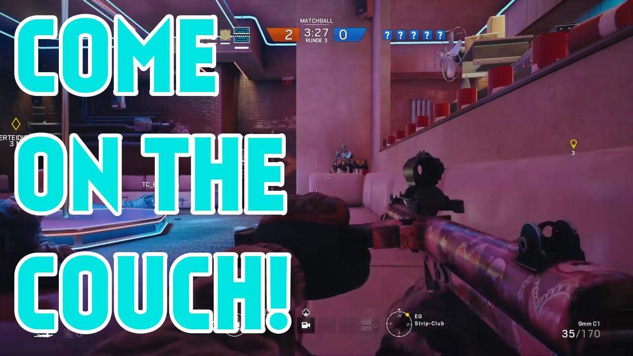 The Couch - Rainbow Six Siege Funny and Random Moments #2