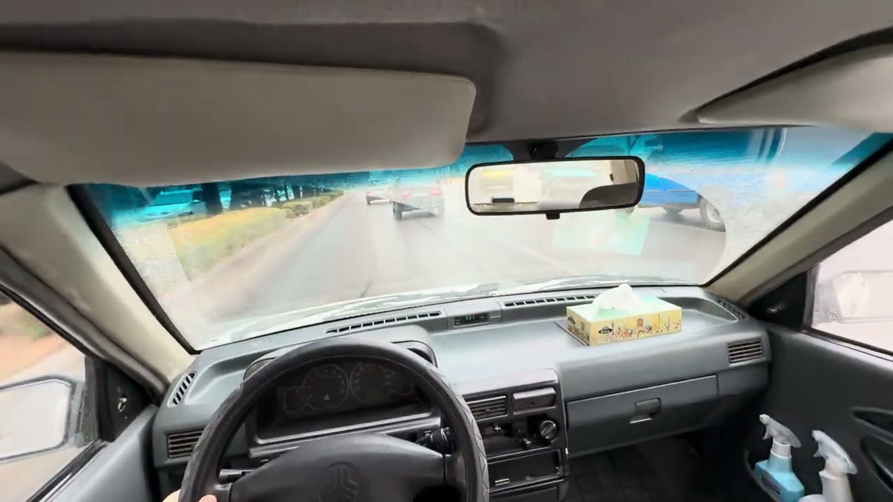 Just another drive , some road - different mood🚗☁️
