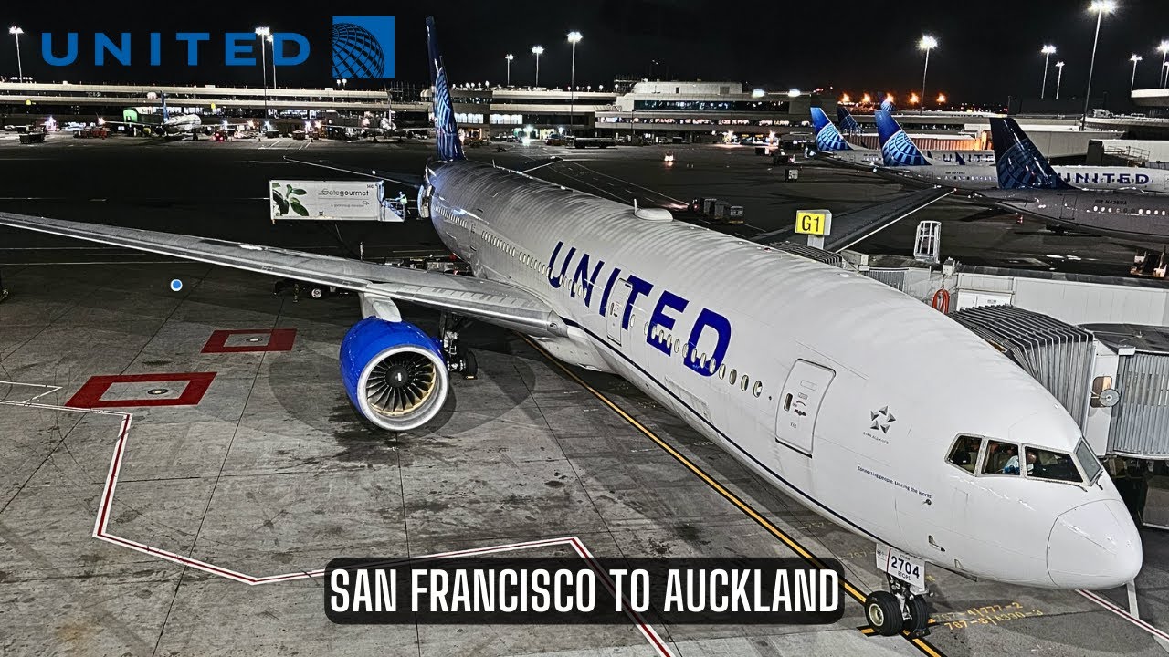 United Airlines UA 917 | San Francisco to Auckland Boeing 777-200ER | Economy Trip Report
