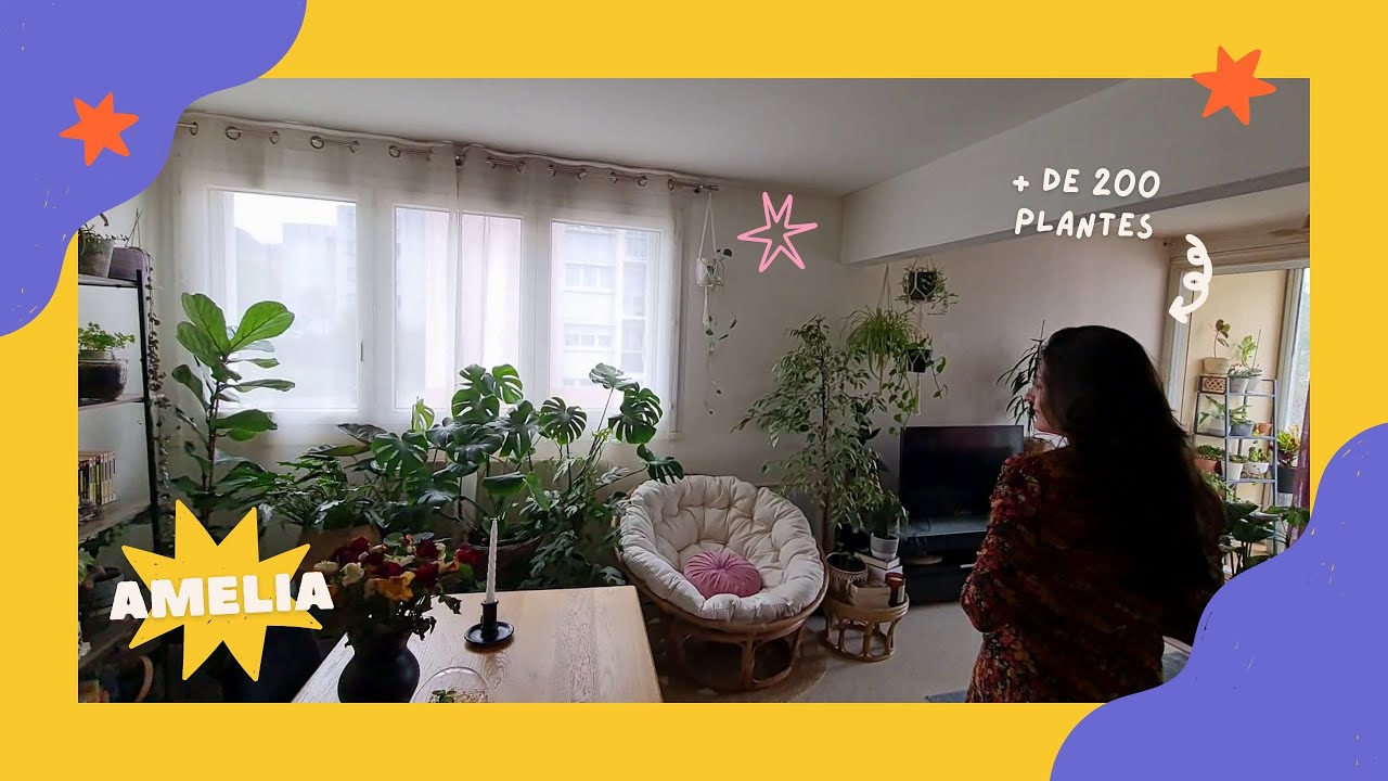 Amélia et ses 200 plantes