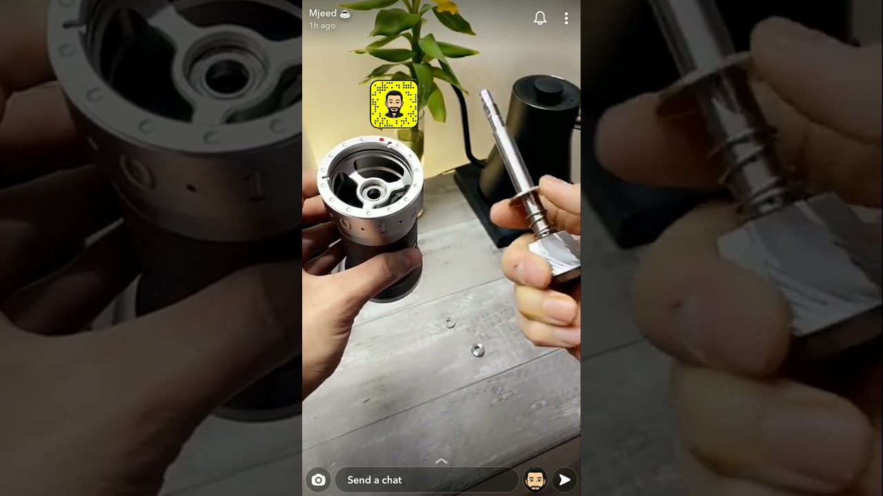 معايرة طاحونة ون زبريسو 1zpresso k plus من سناب مجيد