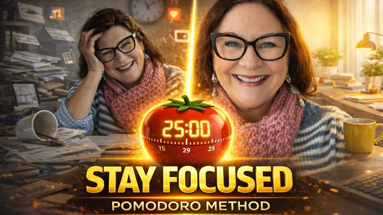 Stay Focused and Energized At Work | Pomodoro Method