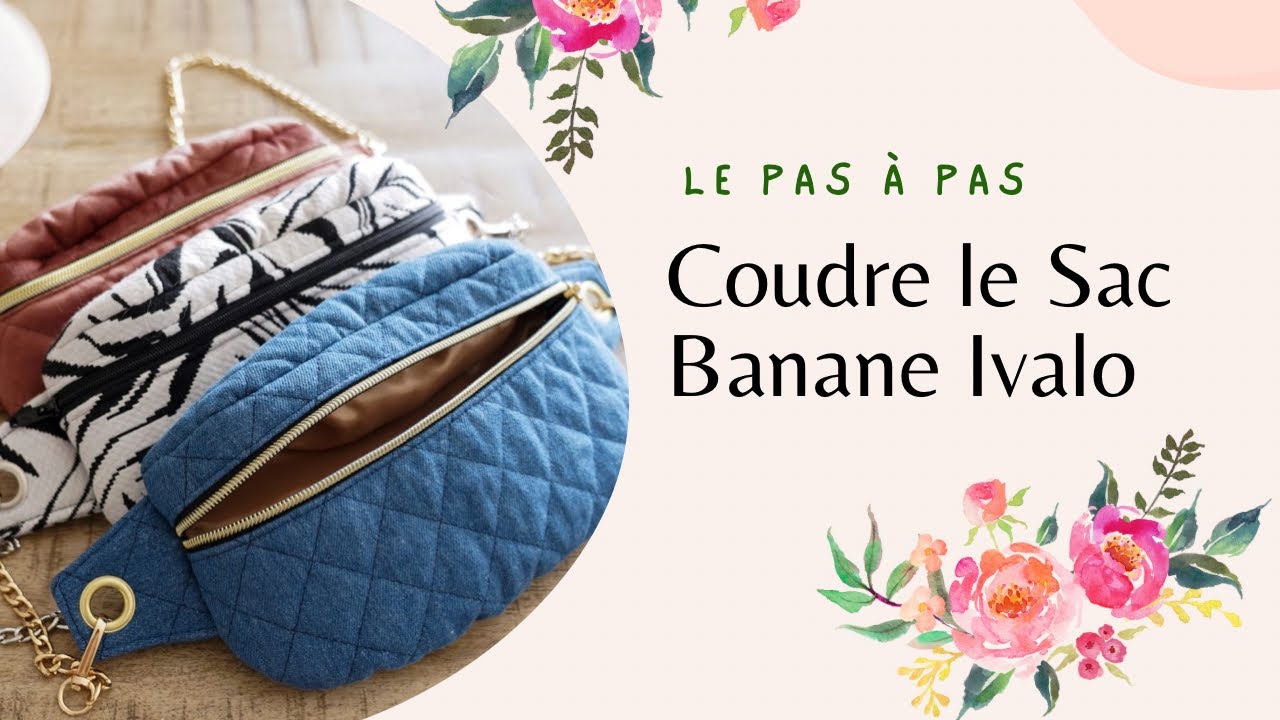 Coudre le Sac Banane IVALO / Atelier Miinsa