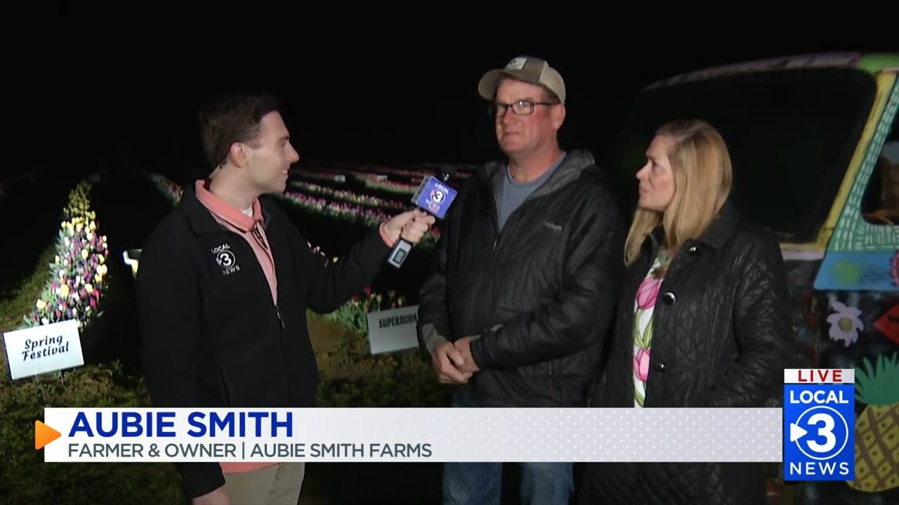Aubie Smith Farms joins Local 3 News for the first day of Spring