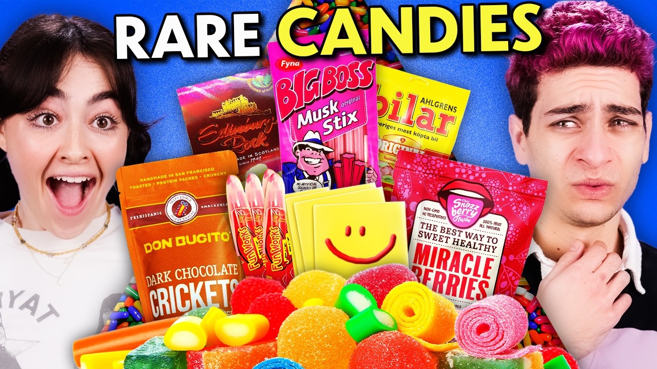 Gen Z Tries Rare International Candy For The First Time!