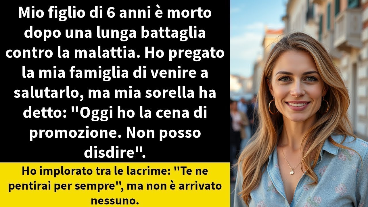 Mio figlio di 6 anni è morto dopo una lunga battaglia contro la malattia  Ho pregato la mia fami