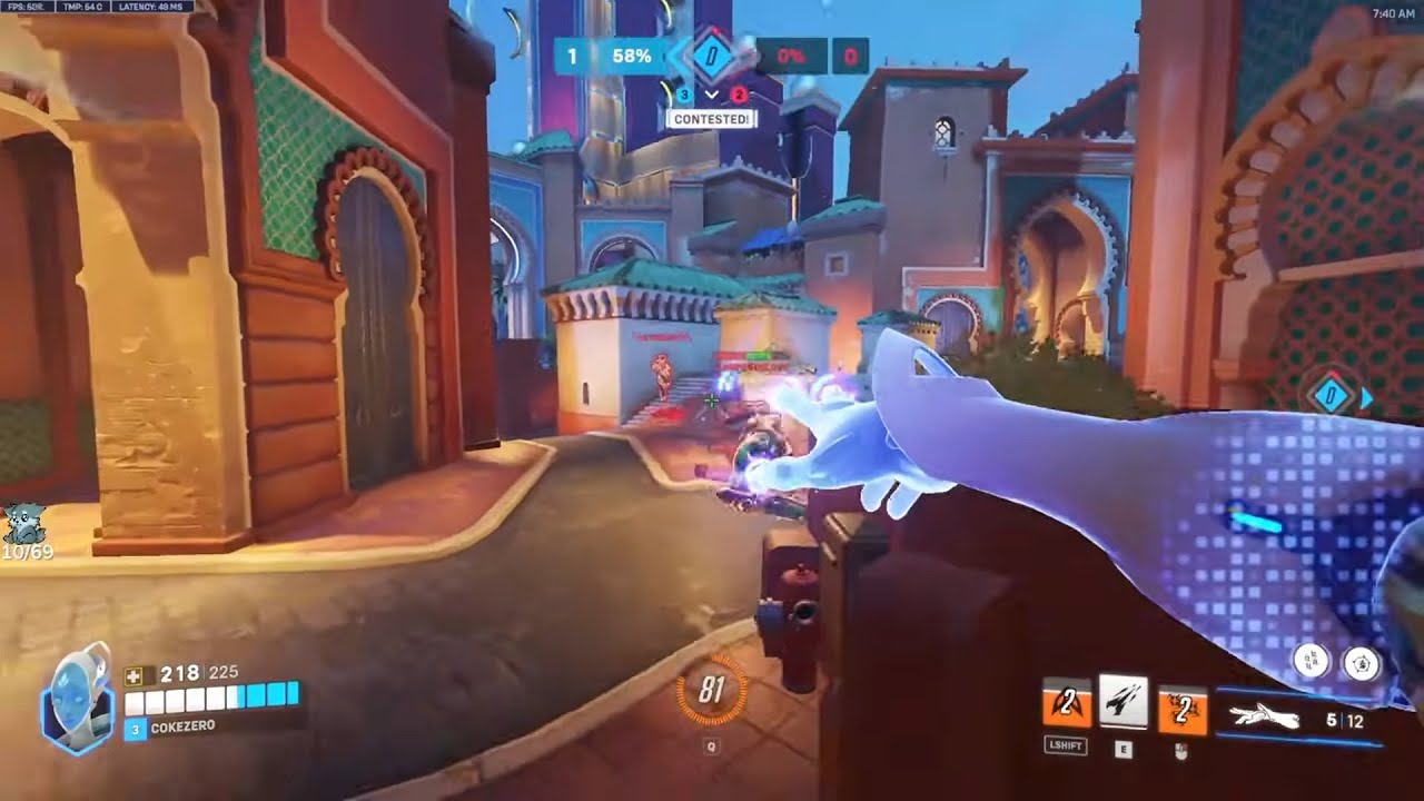 IDDQD PRO ECHO GAMEPLAY OVERWATCH 2 SEASON 20 TOP 500