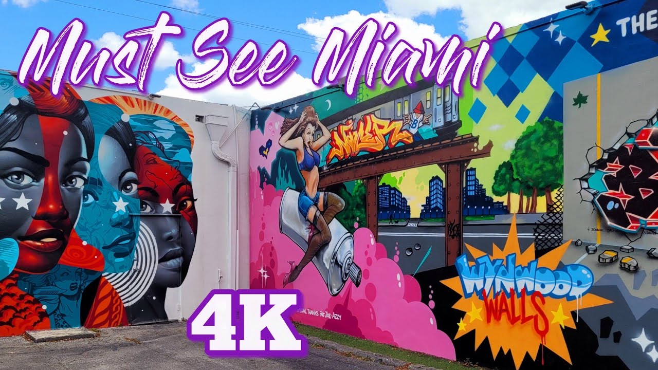 Must see in Miami | Wynwood Walls in 2 mins | Wynwood Walls 4K Walk