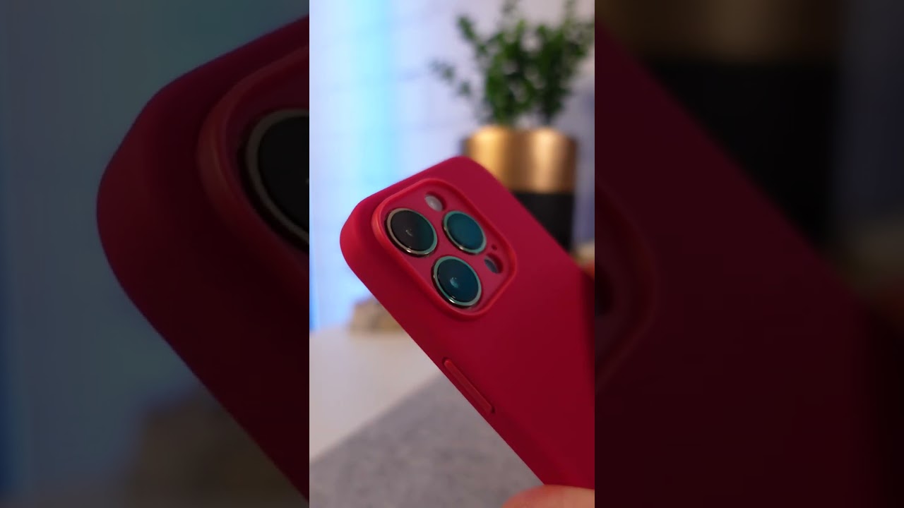 iPhone 14 Pro COOL RED Silicone Case...👀🦞 
