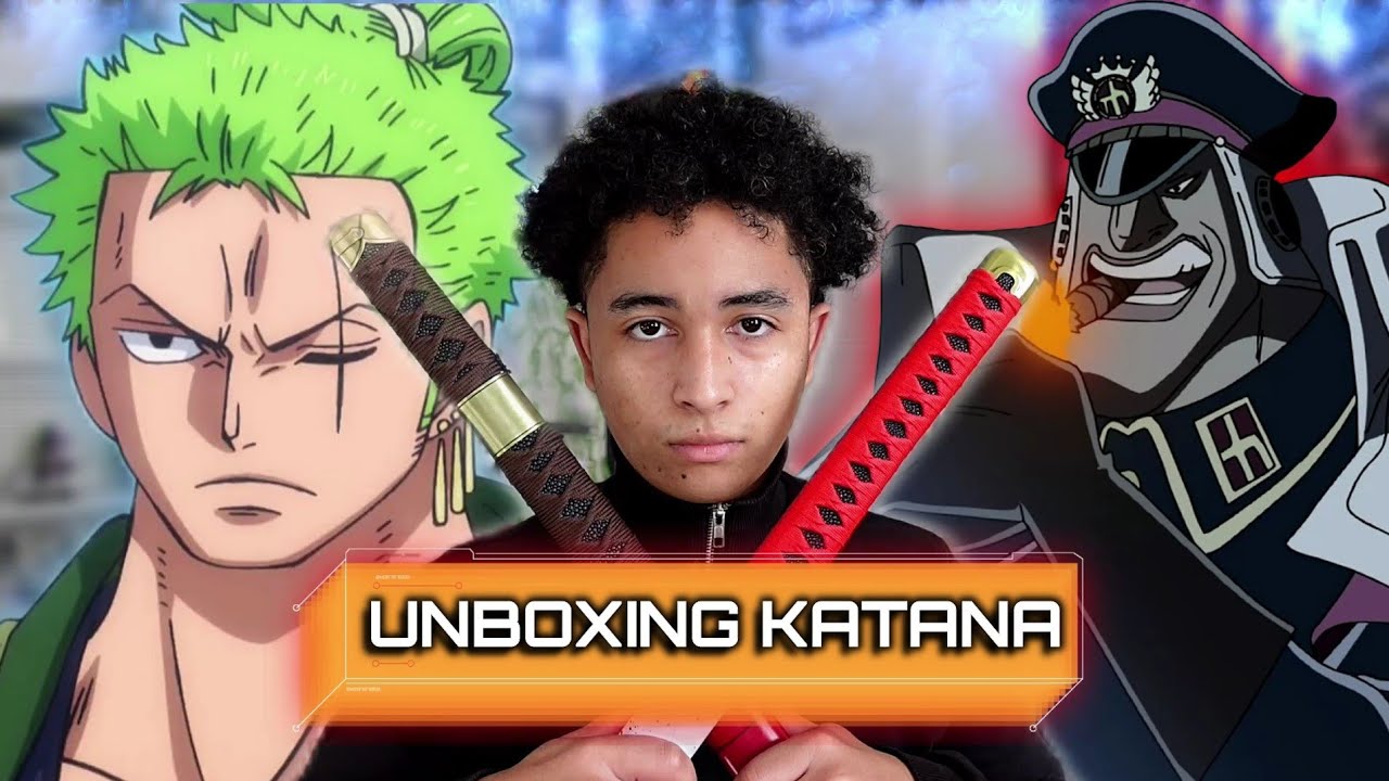 UNBOXING KATANA (ZORO & SHILIEW)