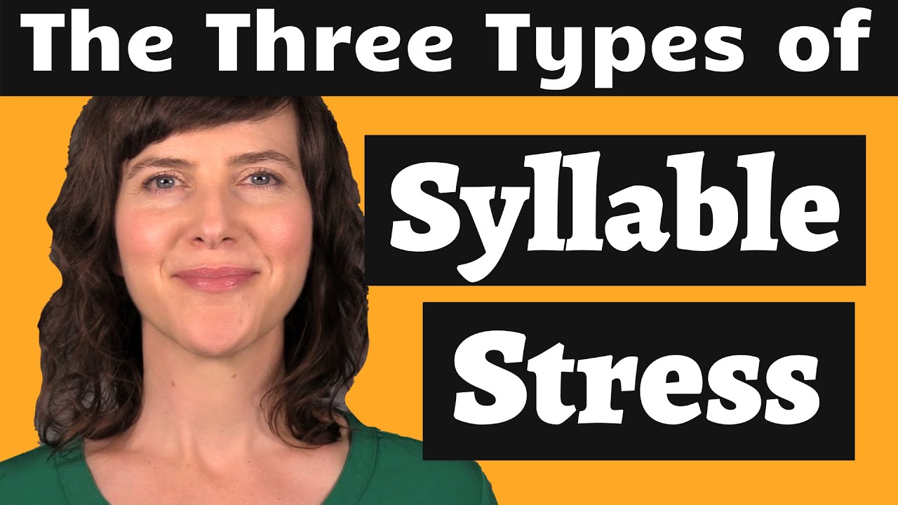 Master the American Accent! The Three Types of Syllable Stress in American English