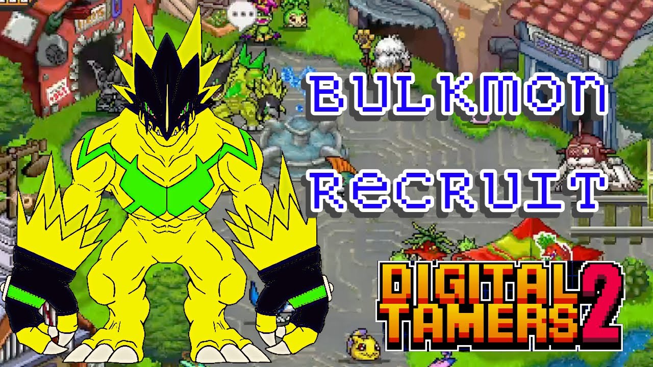 Digimon Tamer 2 Bulkmon recruit |gniTgogo