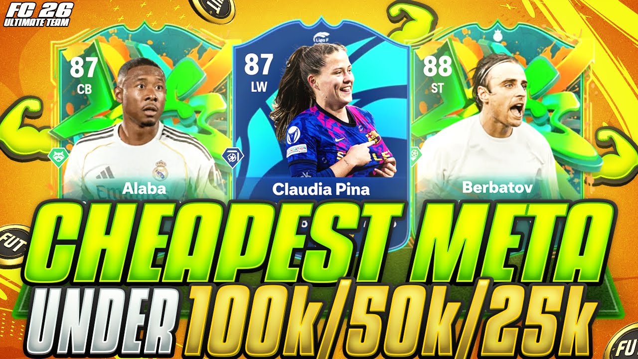 FC 26 | ЛУЧШИЕ ДЕШЕВЫЕ МЕТА-ИГРОКИ ДО 100/50/25 тысяч долларов💰НА КАЖДОЙ ПОЗИЦИИ!🔥FC 26 ULTIMATE ...