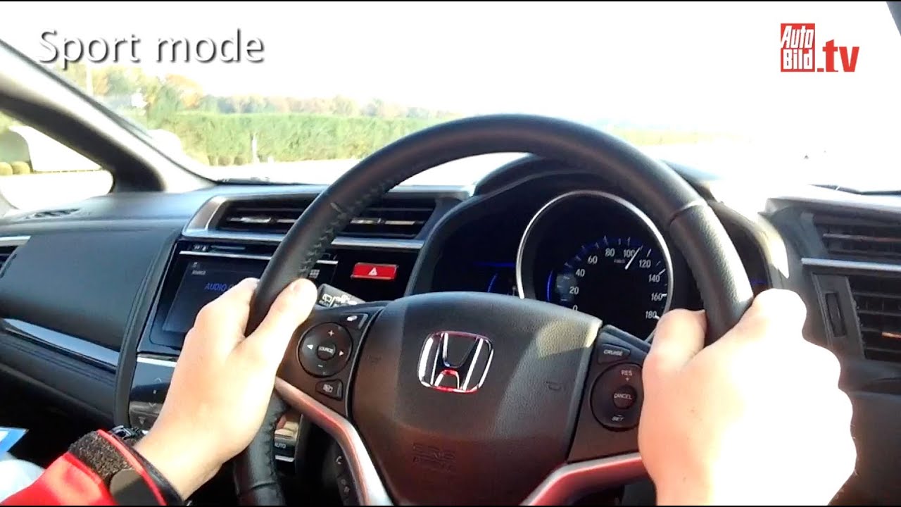 Honda Jazz Hybrid - Normal mode / Sport mode