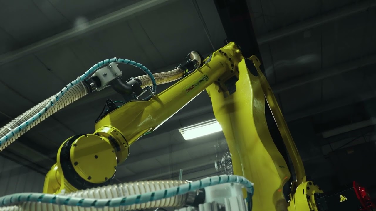 PCA Dual Palletizer in action