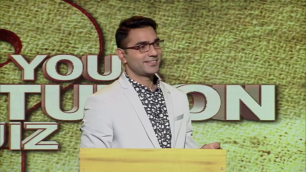 Know Your Constitution Quiz - Semifinal 3 - on Doordarshan - Hosted by Ajay Poonia