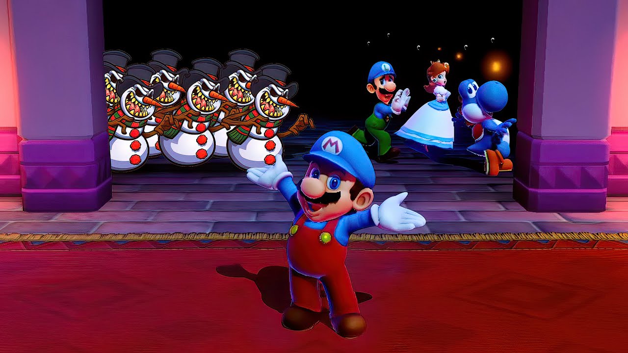 Super Mario Party Minigames - Mario Vs Yoshi Vs Daisy Vs Luigi | Can Mario Win?