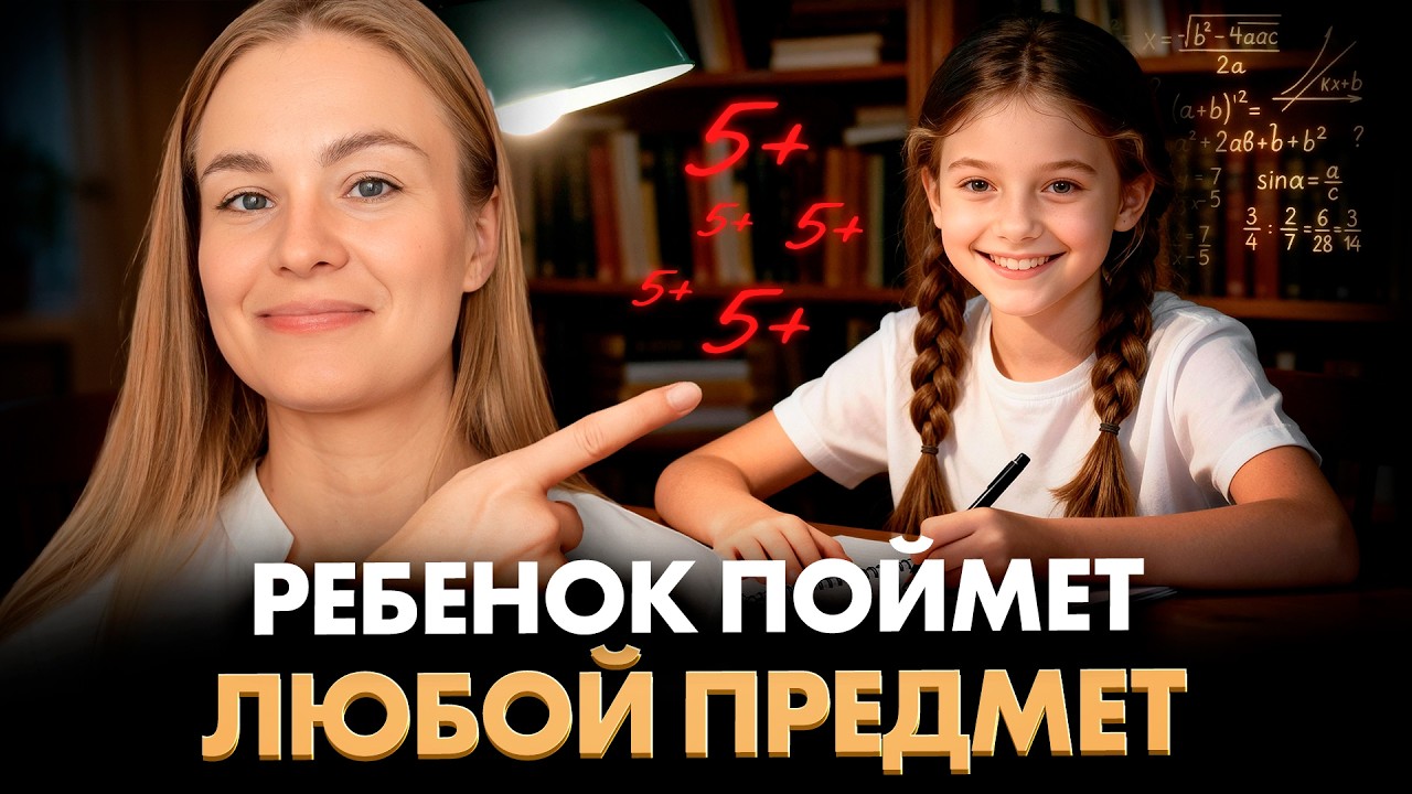 3 способа подтянуть предметы в школе! Ребенок станет ОТЛИЧНИКОМ