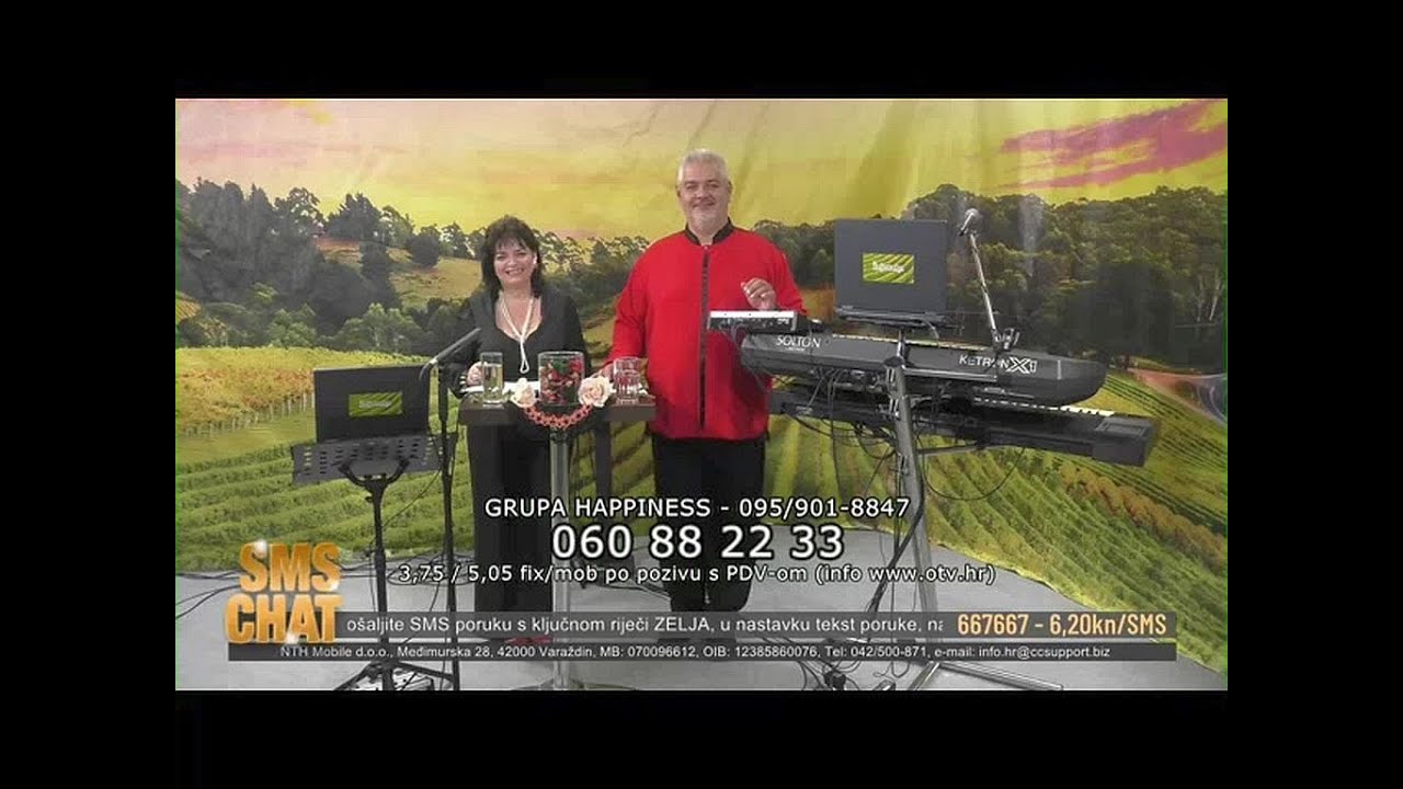 Grupa Happiness - DAL' SE SJETIŠ NEKAD MENE