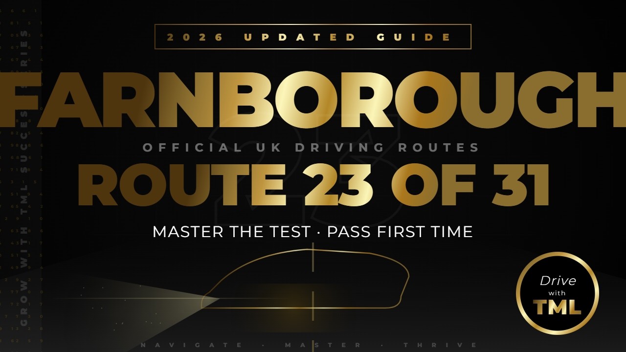 Farnborough Driving Test Routes 2026 | Route 23 of 31 Walkthrough | Pass Your Farnborough Test