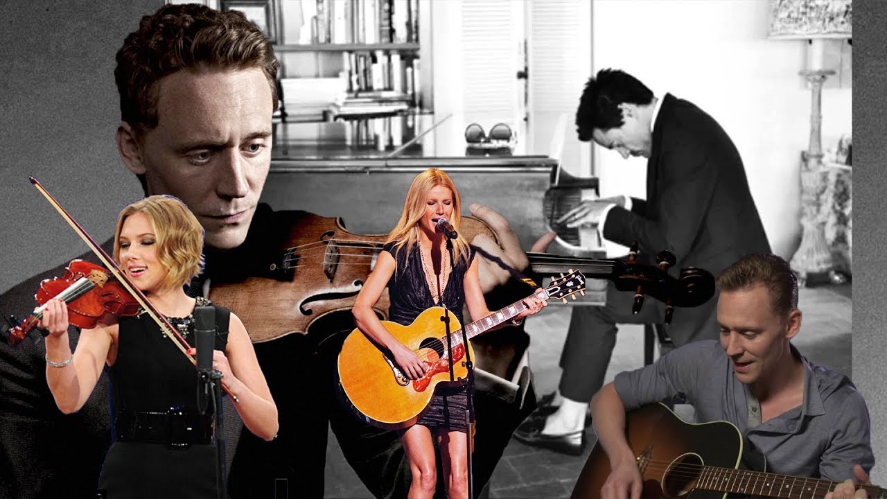 Avengers Cast Playing Instruments (feat. Robert Downey Jr., Tom Hiddleston, etc.)