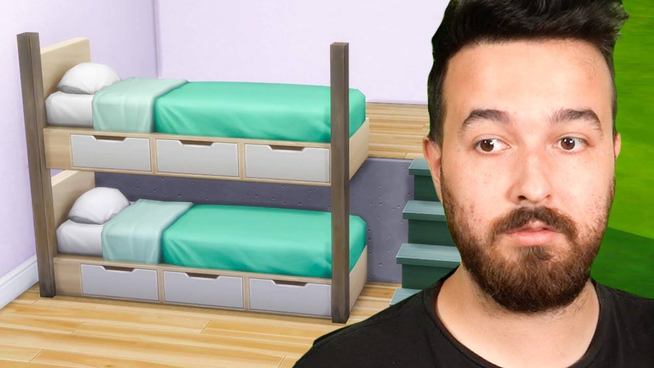We can create functional BUNK BEDS in The Sims 4!