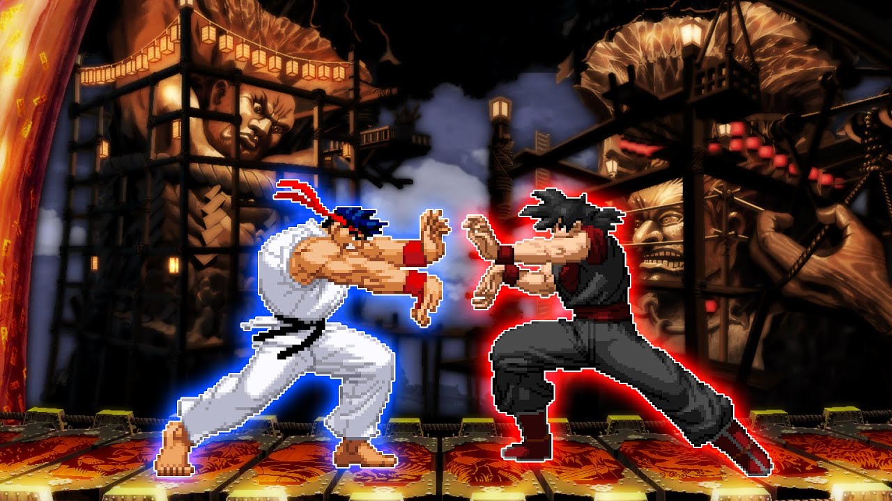 EVIL GOKU VS ICE RYU