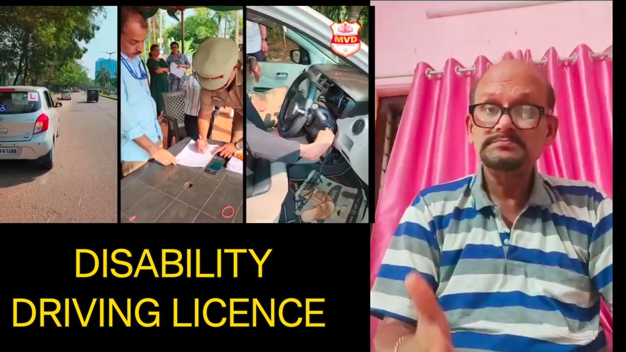 Disability Driving licence done...