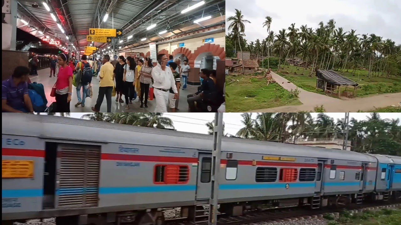 Jharsuguda to puri // Tapaswini exp // First time in puri