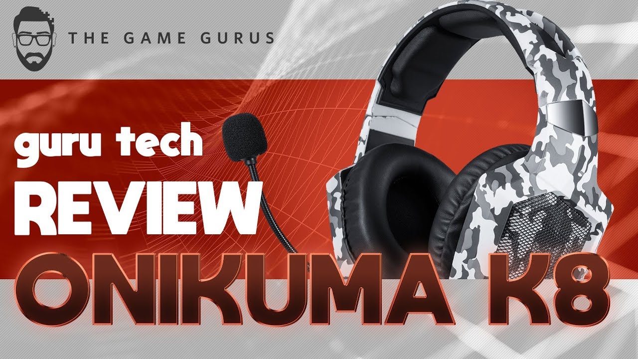 Onikuma K8 Headset | Guru Tech Review