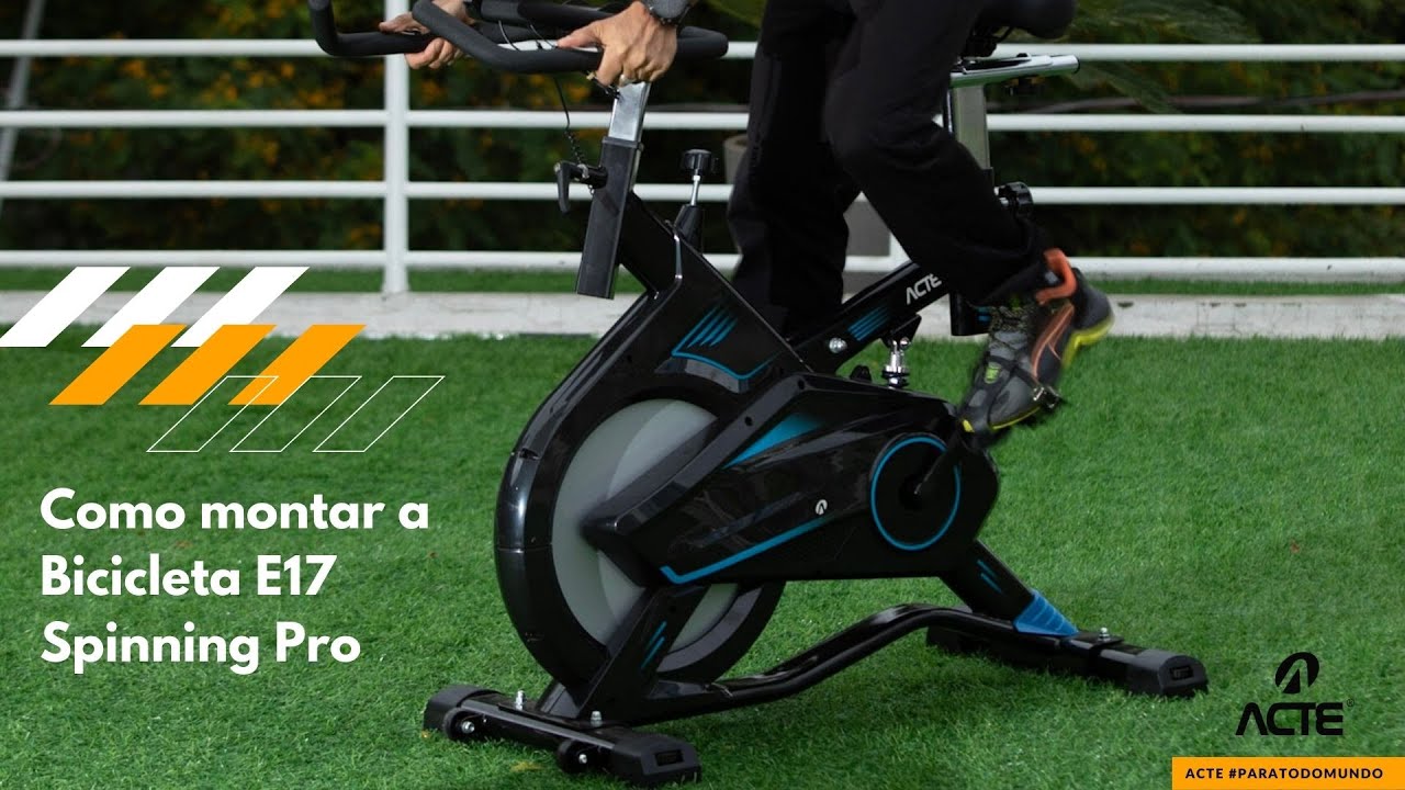 Como montar a Bicicleta para Spinning Pro E17 da ACTE SPORTS?