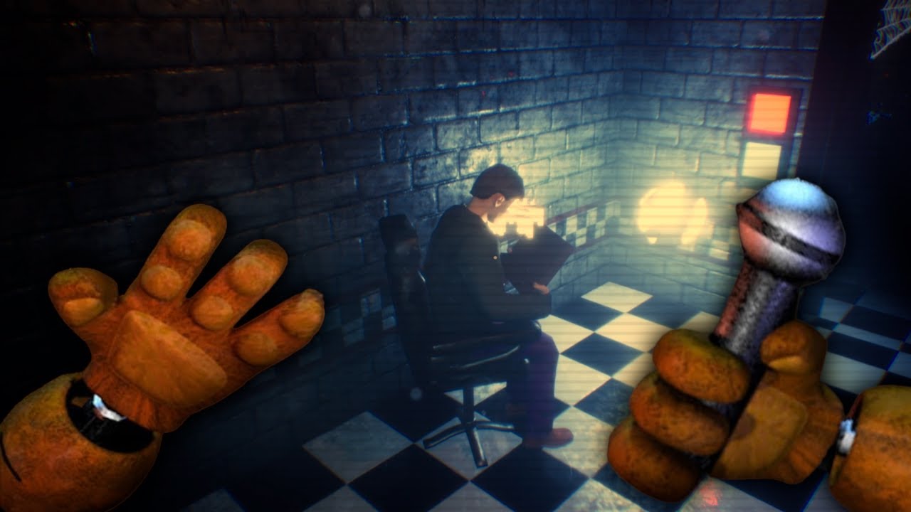 JUGANDO COMO FREDDY ATACANDO AL GUARDIA DE SEGURIDAD / FNAF SIMULATOR