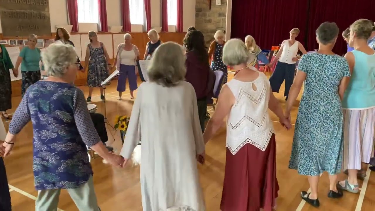 White Bird Circle Dance at Robin Hoods Bay