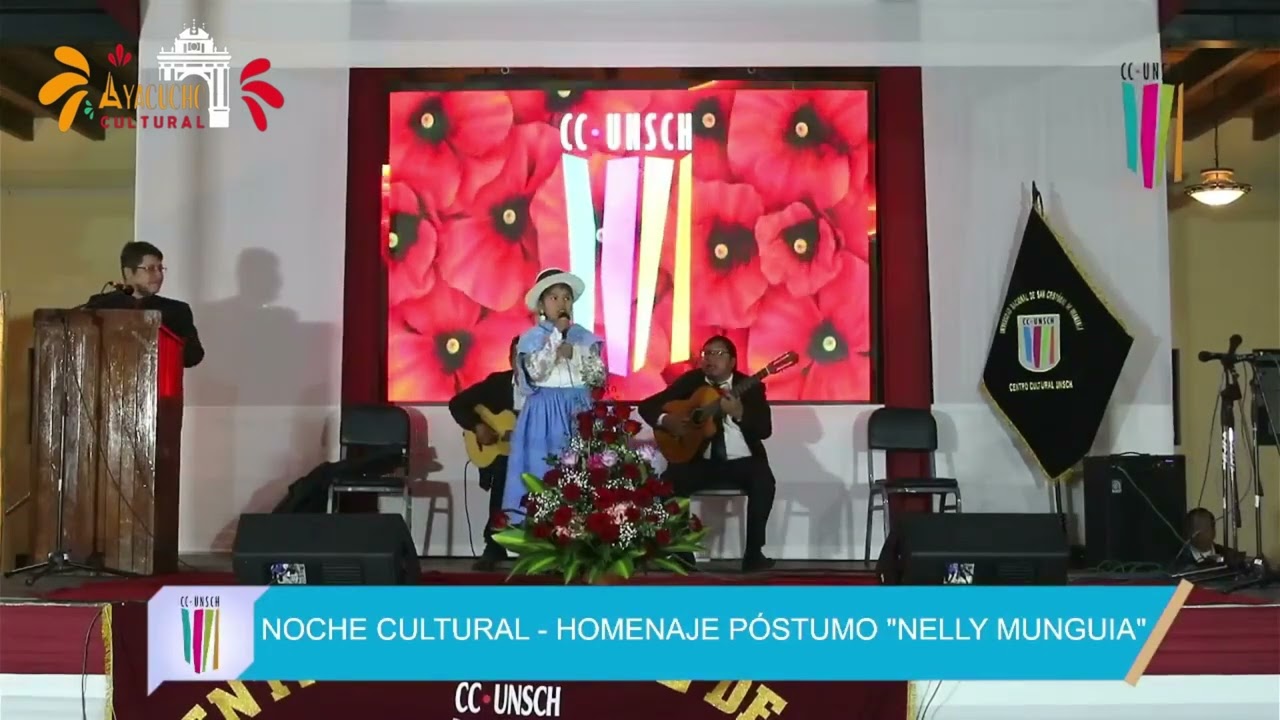 Nelly Munguia San Miguel, Homenaje Postumo 2024. Univ. Nac. San Cristobal de Huamanga UNSCH (1-3)