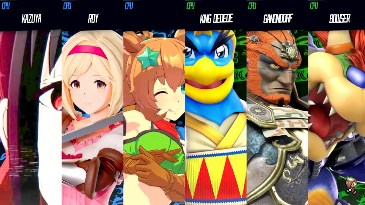Team King Dedede Vs Team Djeeta - Requested Smash Bros Battle