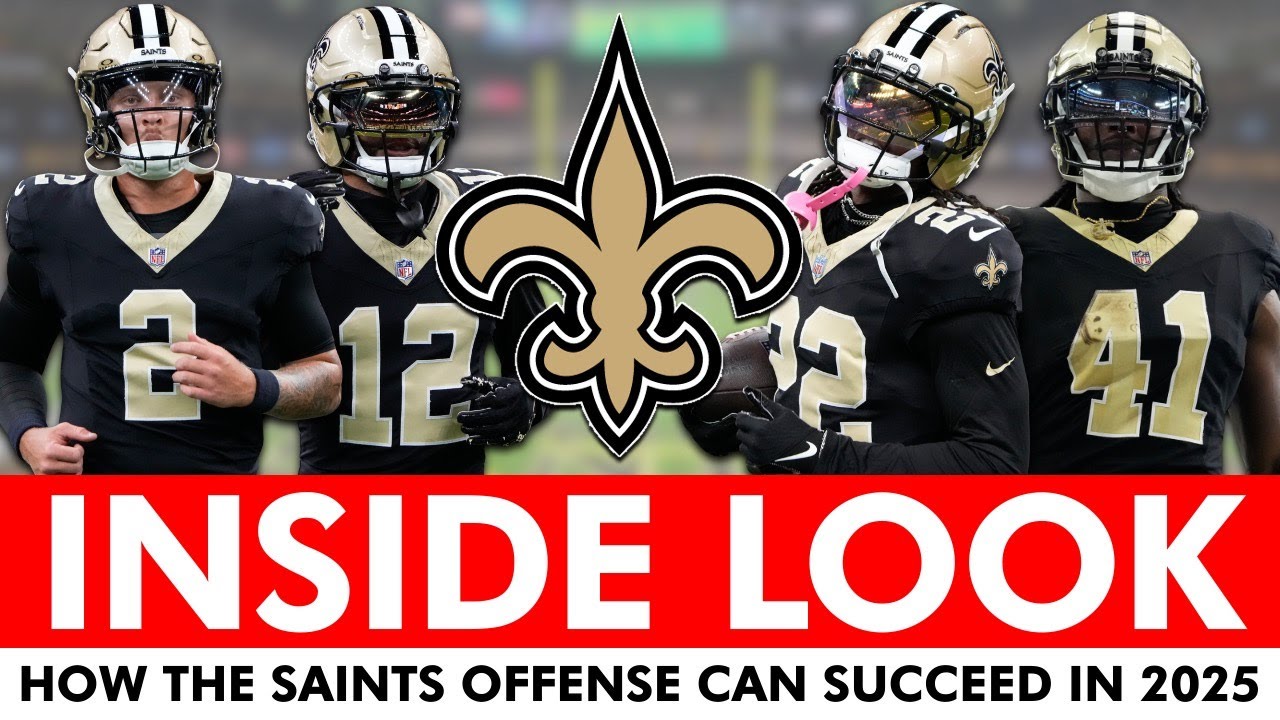 INSIDE LOOK👀 How The Saints Offense Can Find Success In The 2025 NFL Season
