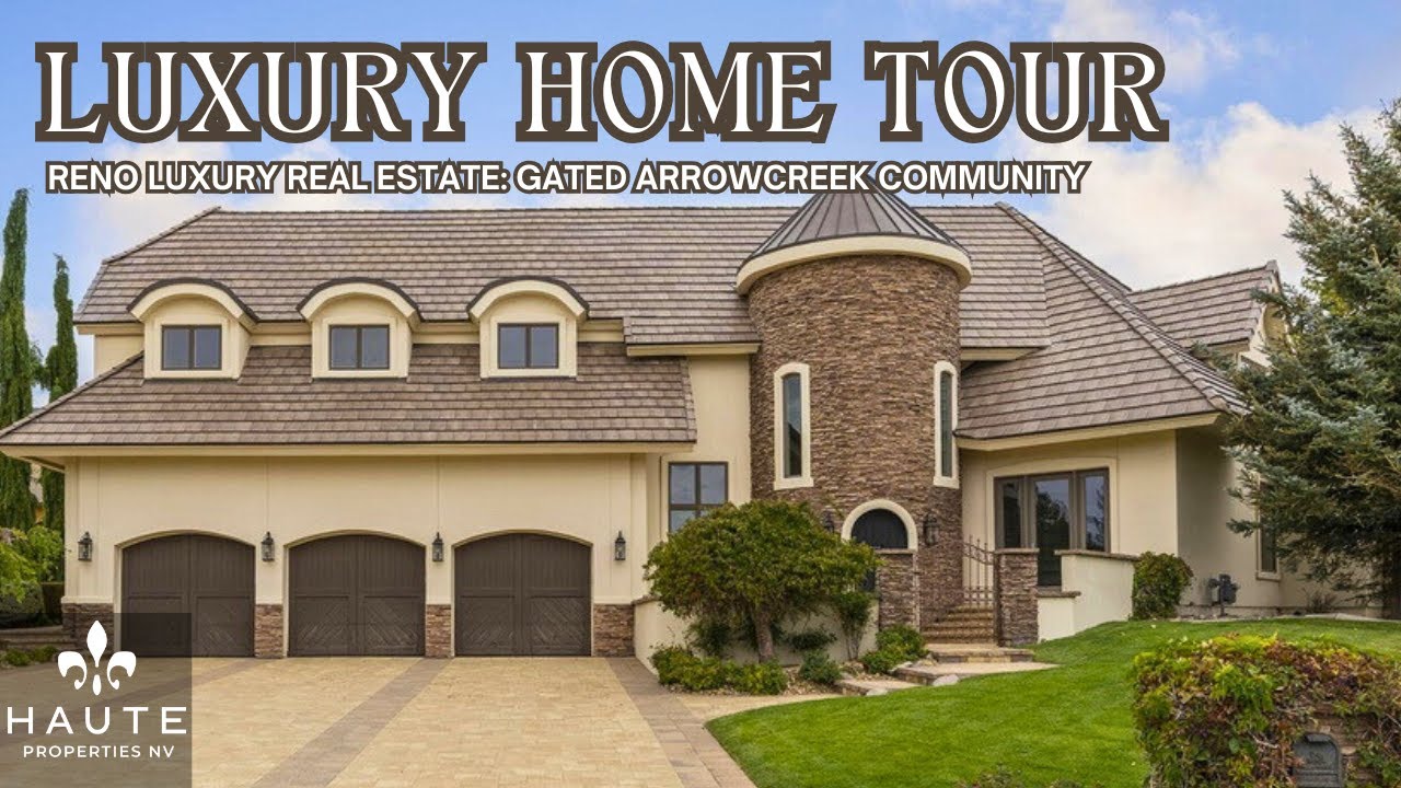 ArrowCreek Luxury Home Tour | 3653 Spirit Bluff Ct | Reno NV