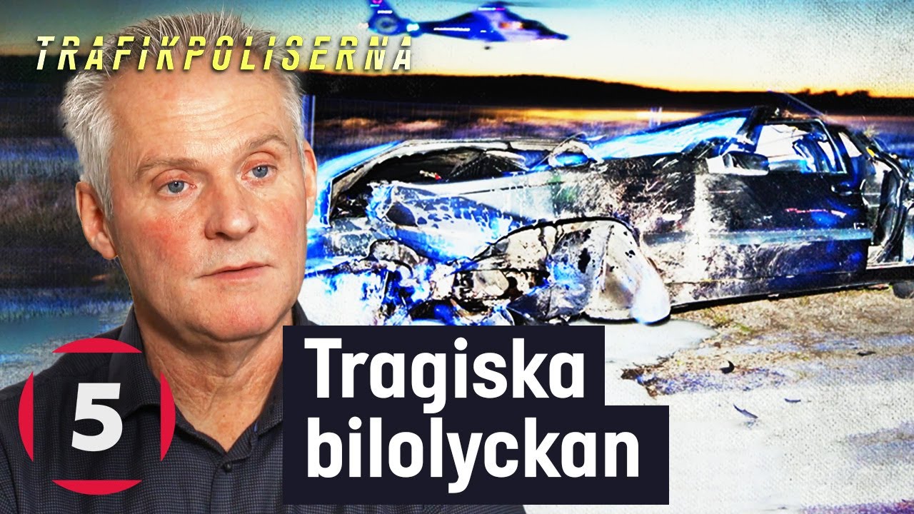 Tonåring avlider efter tragisk bilolycka | Trafikpoliserna | Kanal 5 Sverige