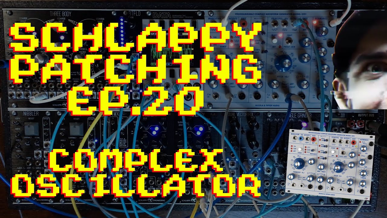 Complex Oscillator featuring Tiptop Audio & Buchla 259t | Schlappy Patching